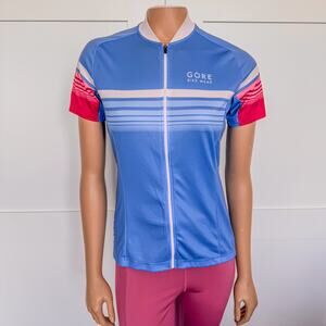 Gore Bike Wear Element Lady Speedy Jersey-Blue/White/Pink-Size: Medium